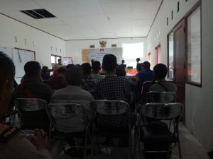 Rapat rekapitulasi tingkat kecamatan bontolempangan tidak sesui jadwal