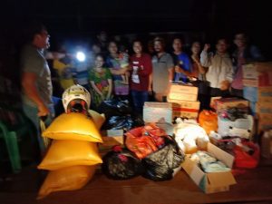 Mahasiswa Muhammadiyah Peduli Banjir Konawe Utara