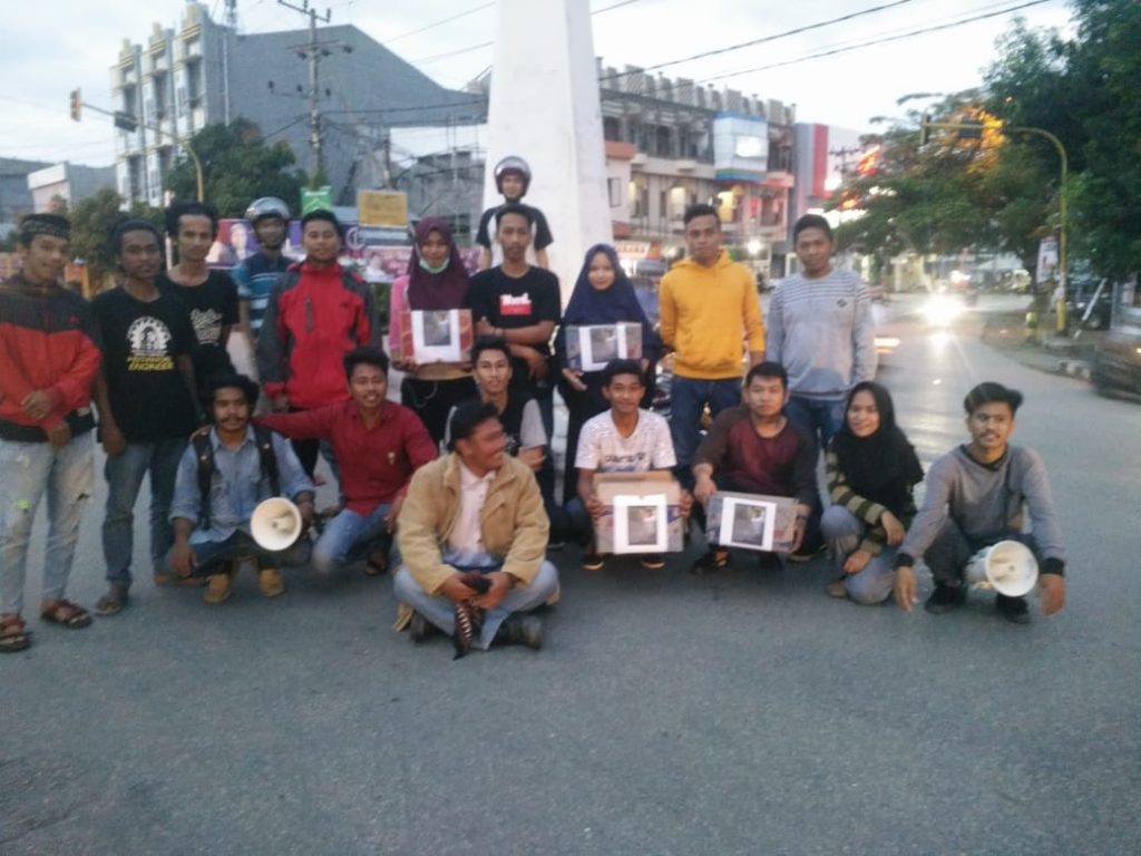 Peduli Pasien Kanker Hati, Mahasiswa Wangi-Wangi Aksi Galang Dana