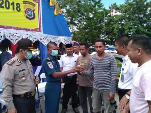 Tes Bebas Narkoba Di Pelabuhan Raha