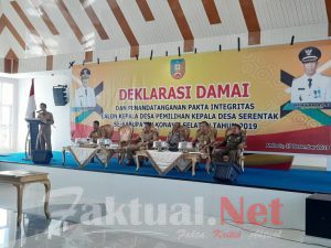 Jelang Pilkades Serentak, 419 Cakades Gelar Deklarasi Damai