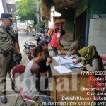 18 Pelanggar Operasi Tibmask Kelurahan Semper Barat Dikenakan Sanksi Sosial 