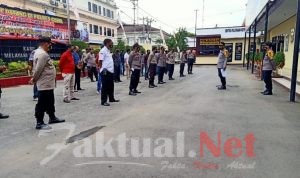 Kawal Pelaksanaan Silaturahmi Calon Bupati/Wakil Bupati, Polres Gowa Terjunkan 146 Personil