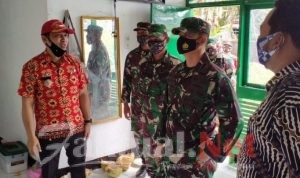 Dandim 1424 Sinjai Kunjungi Koramil 05 Sinjai Selatan, Ini Pesannya..?