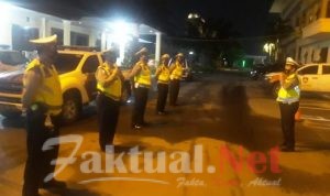 Ditlantas Polda Banten Patroli Prokes, Cegah Penyebaran COVID-19