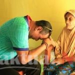 Santuni Orang Sakit, Muhammad Sinen Didoakan Kembali Terpilih