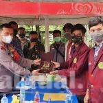 Kapolres Kep Seribu Terima Kedatangan Pengurus Himpunan Mahasiswa Pulau Seribu