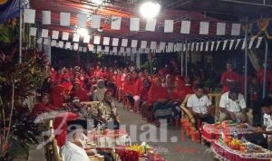 Antusias Masyarakat Aketobololo Sambut Kedatangan Paslon AMAN