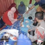 Kanit Laka Sat Lantas Polres Gowa, Kunjungi Rumah Korban Laka Lantas