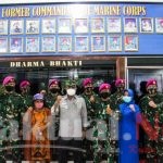 Wakil Ketua DPR RI Bersama Letjen TNI Marinir Kunjungi Saran Petarung Harimau Putih Yonif 8