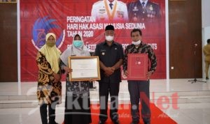 Lagi, Pemkot Tikep Raih Penghargaan Dari Kementerian Hukum Dan HAM