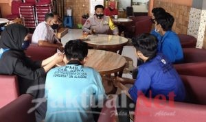 Kapolres Coffe Morning bersama Pengurus PMII Cabang Gowa