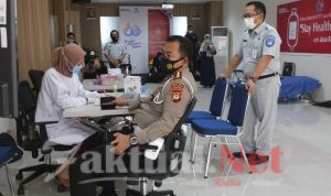 PT. Jasa Raharja Gelar Kegiatan Donor Darah di Makassar
