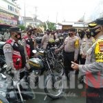 Jelang Pilkada 2020, Kapolres Gowa Lakukan Pemeriksaan Kendaraan Dinas Personilnya