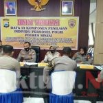 Kapolres Sinjai Buka Binlat Verifikasi 13 Kompenen Peserta Seleksi SIP Tahun 2021