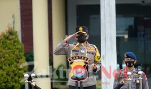 Kapolda Banten Pimpin Apel Pergeseran Pasukan, Pengamanan TPS Pilkada Bupati/Walikota 2020