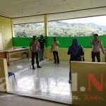 Pastikan Lengkap, Kapolsek Tinggimoncong Polres Gowa Kontrol Personil Pengamanan di PPS