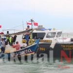 Tim Pemburu Covid-19 Polres Kep Seribu Patroli di Perairan Kepulauan Seribu.