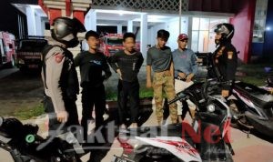 Asyik Frestyle dan Balap Liar, Empat Remaja Diamankan Polisi di Gowa