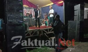 Kapolsek Ciruas Hentikan dan Bubarkan Organ Tunggal