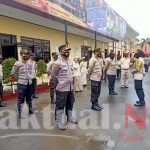 Evaluasi Pelaksanaan Tugas, Personil Polres Gowa Lakukan Apel Fungsi