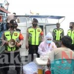10 ABK Kapal Ikan di Rapid Tes Oleh Tim Pemburu Covid-19 Polres Kepulasan Seribu