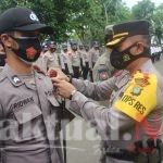 Kapolres Kep Seribu Pimpin Apel Gelar Pasukan Ops Lilin Jaya -2020 Polres Kepulauan Seribu