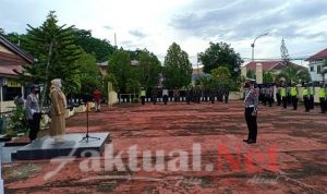 Polres Sinjai Gelar Apel Gelar Pasukan Rangka Kesiapan Ops Lilin 2020