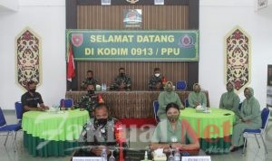 Kodim 0913/PPU Gelar Peringatan HUT Kowad ke-59 dan Hari Ibu ke-92 Tahun 2020 Secara Virtual