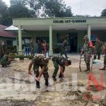Perindah Satuan, Anggota Koramil 1417-12/Moramo Laksanakan Pembenahan Pangkalan