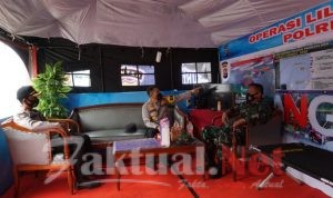 Kapolres Pandeglang Tinjau Pos Pam dan Pos Yan Nataru