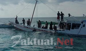 Selamat dari Maut Berikut, Nama Nakhoda dan Abk, KM. Fajar Panca Yang Tenggelam di Taka Bassi