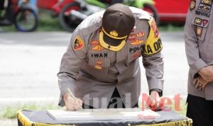 Kapolres Sinjai Resmikan Fasilitas TK Kemala Bhayangkari Selesai Direnovasi