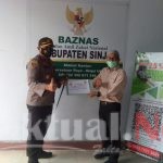 Kapolres Sinjai Kembali Serahkan Zakat Profesi Dibaznas