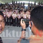 Dandim 1421 dan Wabup Pangkep Hadiri Pelantikan Sekaligus Pengukuhan Pramuka