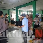 Polsek Ciruas Cek Gudang Logistik di PPK Kecamatan