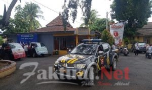 Polsek Ciruas Kawal Sosialisasi Keliling Pilkada Serang 2020