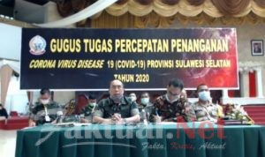 Gubernur Sulsel Tunjuk Pangdam XIV/Hasanuddin Jadi Ketua Gugus Tugas Covid-19 Sulsel