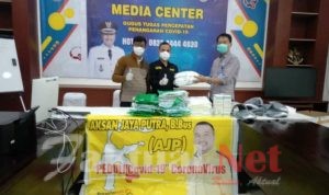 Lagi, AJP Distribusi APD di BLUD RS Konsel