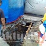 Kerja Bakti di RBS, Petugas Pelangi Bersama Warga bahu membahu