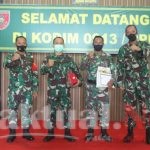 Situasi Pandemic, Kodim 0913/PPU Laksanakan Acara Korp Raport Sederhana Tapi Bermakna