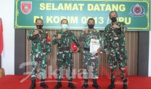 Situasi Pandemic, Kodim 0913/PPU Laksanakan Acara Korp Raport Sederhana Tapi Bermakna
