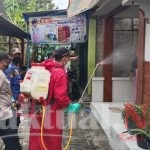Polsek Kepulauan Seribu Utara Lakukan Penyemprotan Disinfektan di Ruang Publik