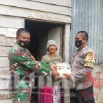Jumat Berbagi, TNI/Polri Dengan Warga Kurang Mampu