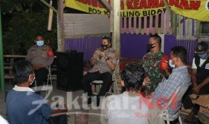 Hari Pertama Tugas, Kapolesta Tangerang Langsung Cek Siskamling