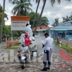 Polsek Kepulauan Seribu Selatan Bersama Instansi Terkait Lakukan Penyemprotan Disinfektan Masal