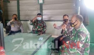 Jalin Sinergitas, Polsek Kasemen Kunjungi Koramil Kasemen