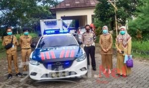 Ditlantas Polda Banten Laksanakan Pengawalan Vaksin COVID-19 secara Estafet Menuju Riau dan Jambi