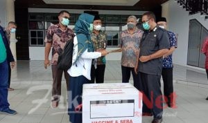 2.254 Dosis Vaksin Sinovac Tiba Di Tidore