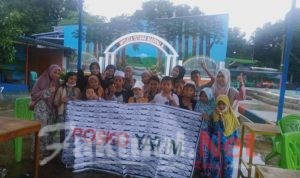 Posko Yatim Adakan Liburan bersama Kaum Dhuafa di Gowa